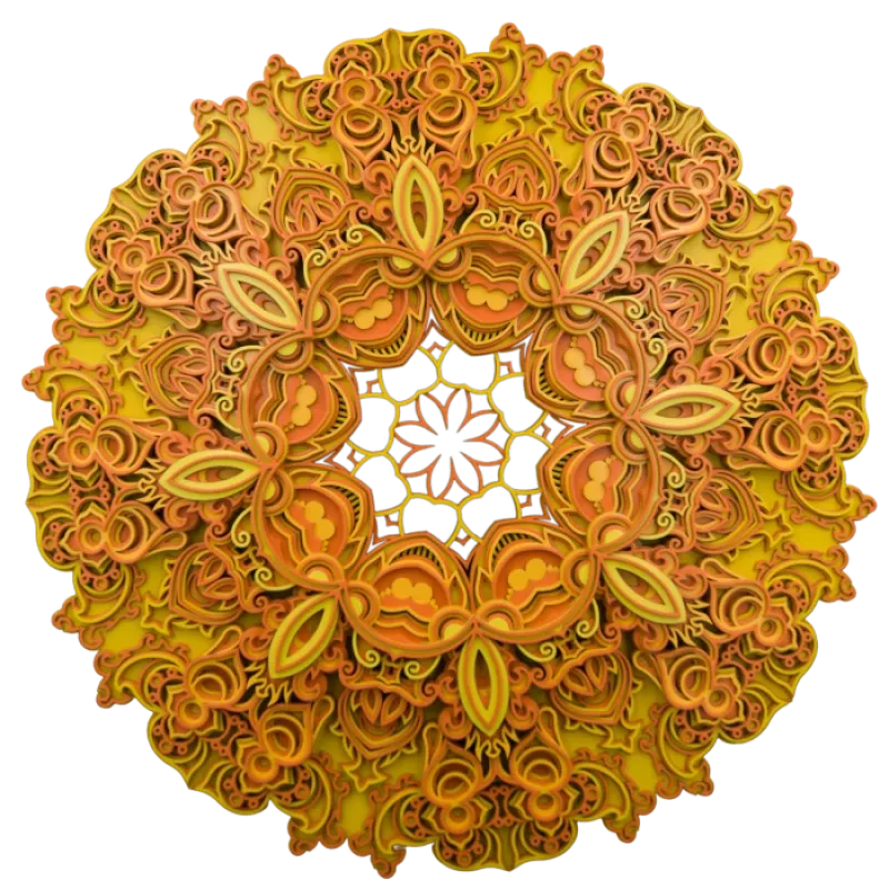 Mandala "Harmonijos ratas"