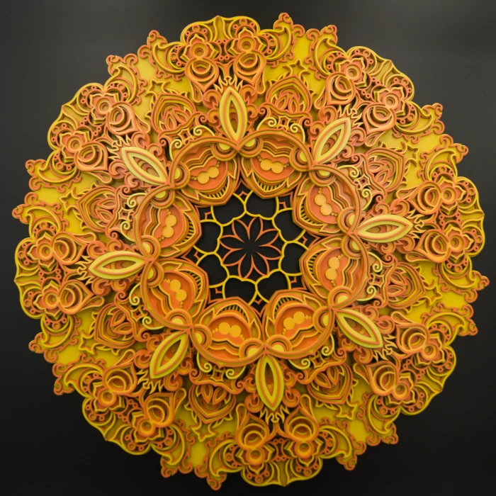 Mandala "Harmonijos ratas"